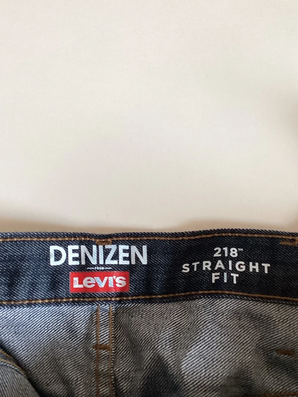 Levi's Men's Straight Jeans in Dark Indigo Black 38x34